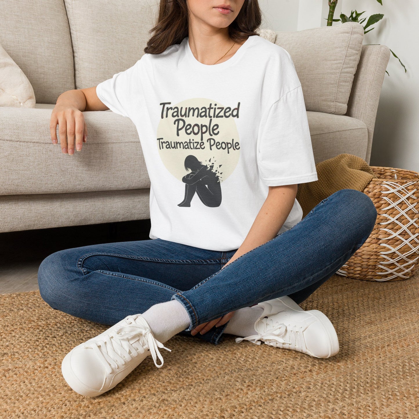 Traumatized People T-Shirt — Mental Health Awareness Graphic Tee