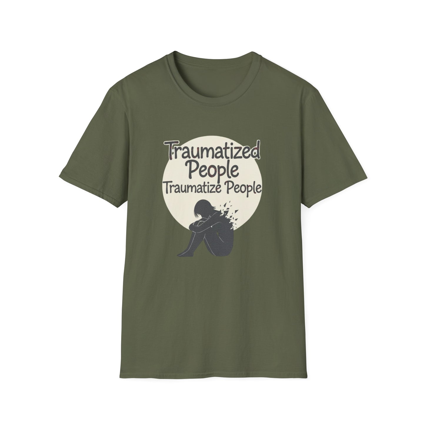 Traumatized People T-Shirt — Mental Health Awareness Graphic Tee